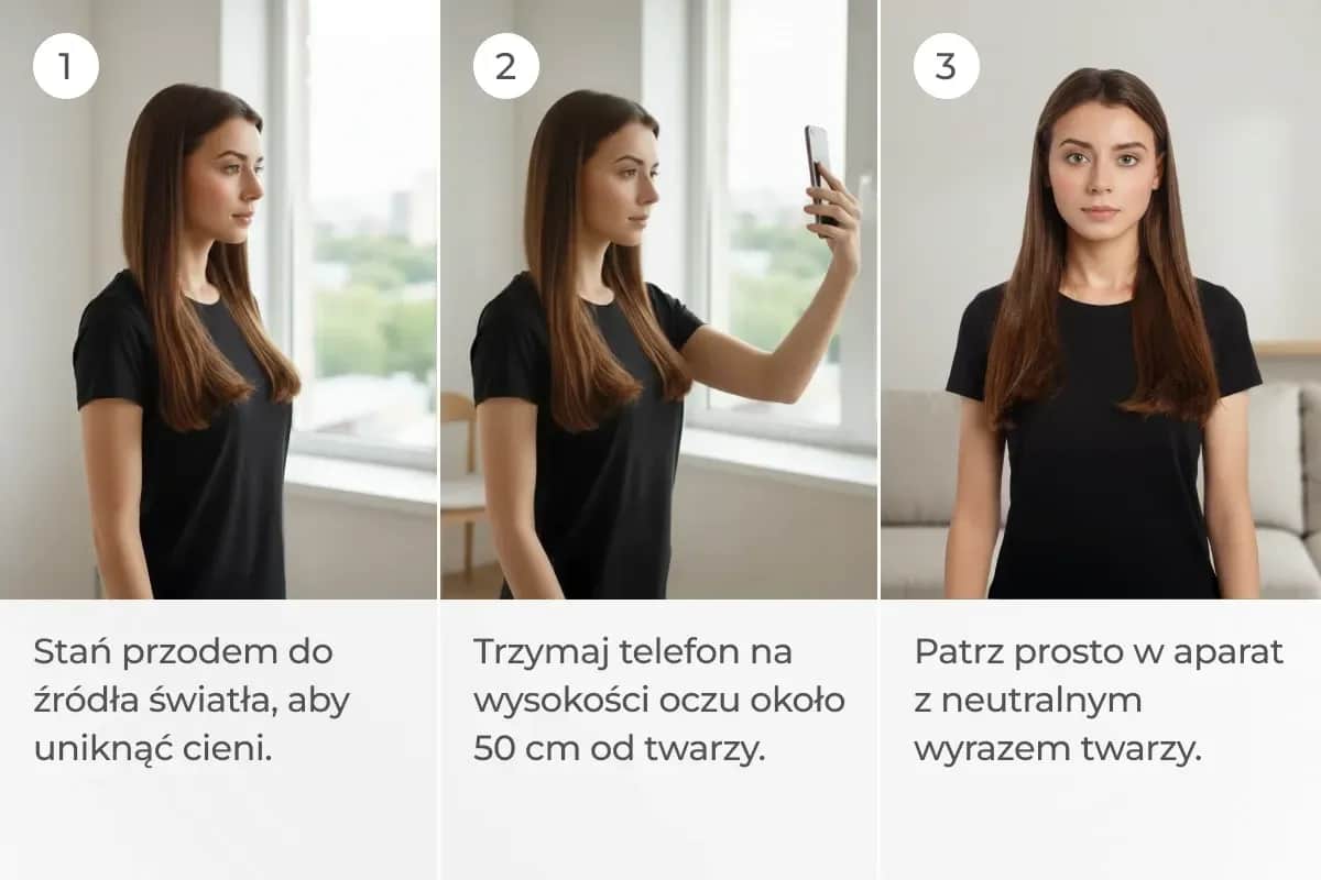 Zdjęcie do legitymacji w domu? Zrób to sam! Oszczędź czas i pieniądze.