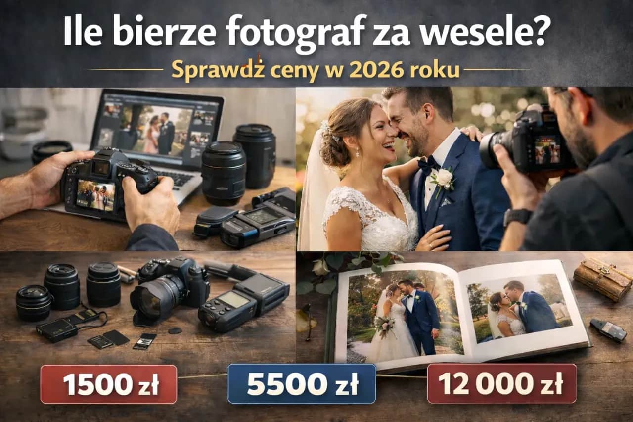 Ile bierze fotograf w 2026? Pełny cennik i jak nie przepłacić