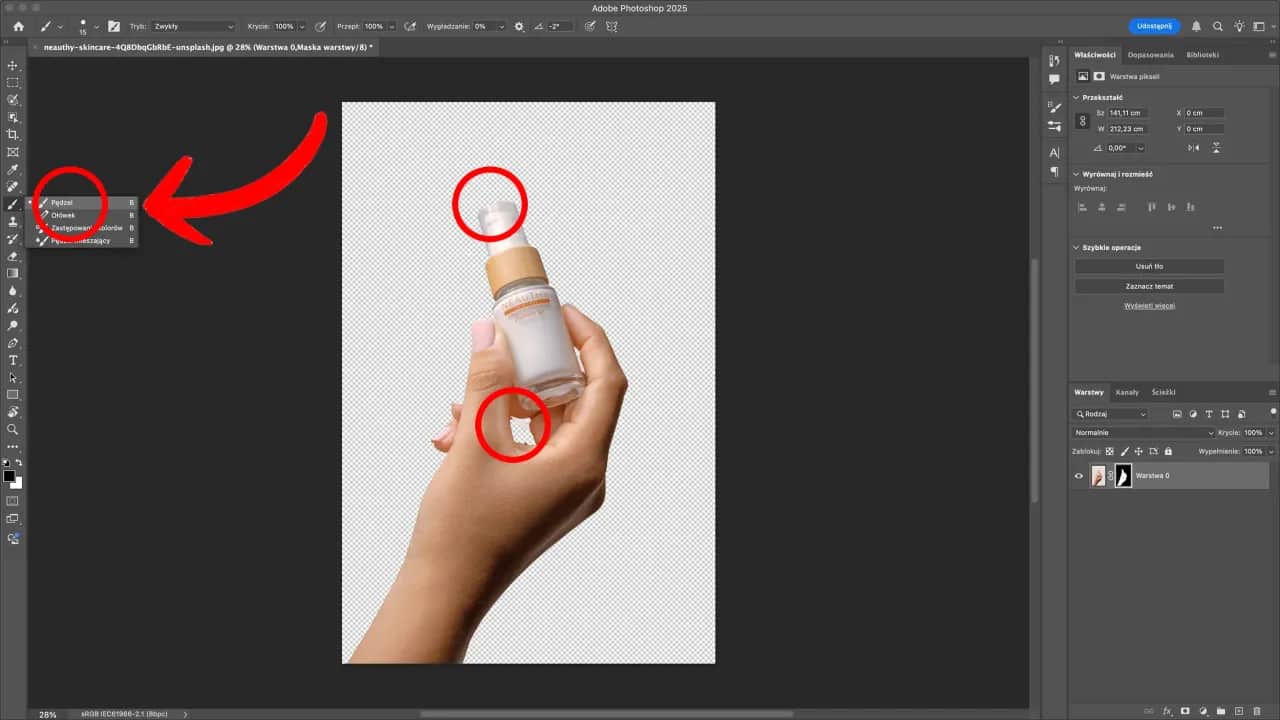 Photoshop: Usuwanie tła od 1 kliknięcia do perfekcji krawędzi